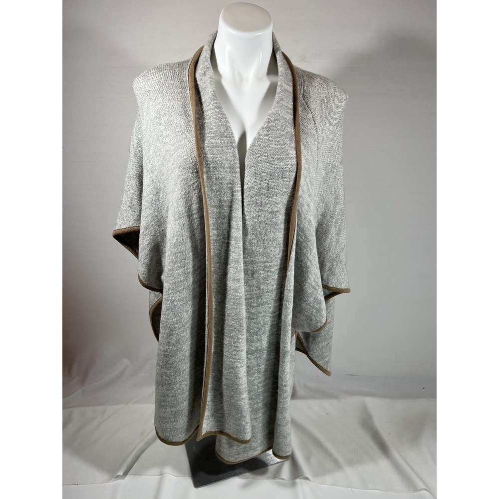 Freeway Shawl Womens One Size Boho‎ Festival Wrap Layering Neutral